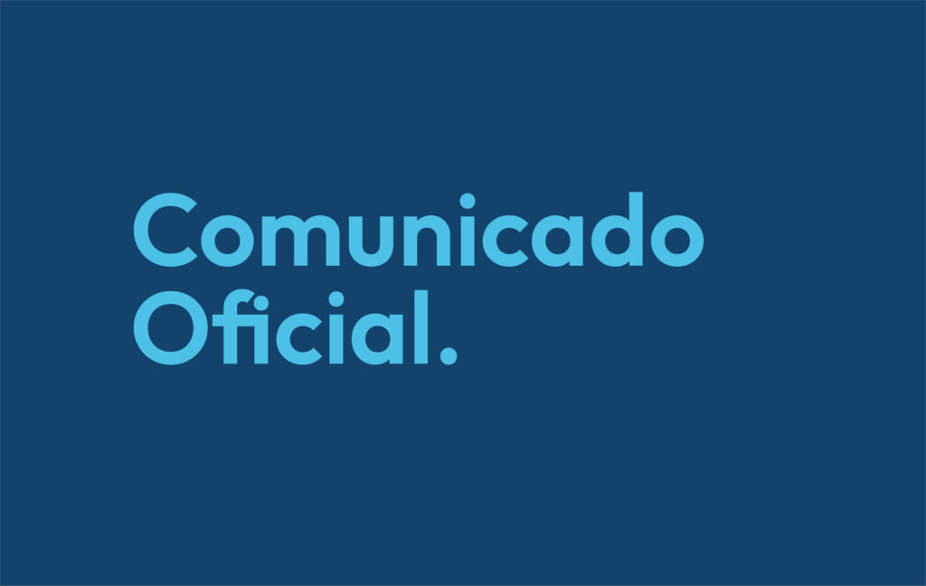 Comunicado Oficial