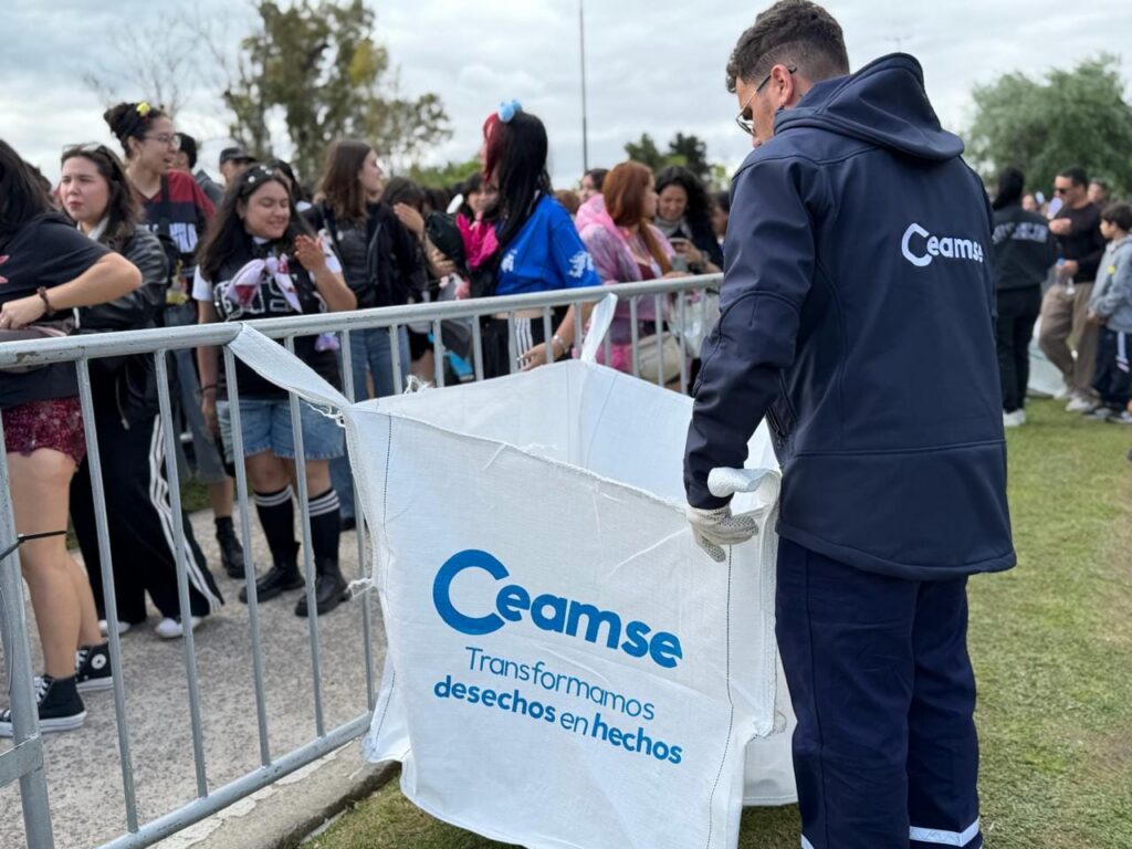 CEAMSE dijo presente en el concierto de BTS en el Estadio Único